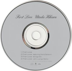 画像2: $ 宇多田ヒカル Utada Hikaru / First Love (TOCT-4150) F1042-3-3 宇多田光 (CDS) 後程済