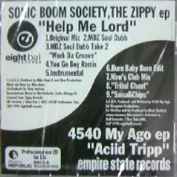 画像1: $ SONIC BOOM SOCIETY, THE ZIPPY ep "HELP ME LORD" (RRCD-6) 【CDS】F1002-4