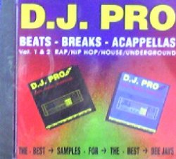 画像1: D.J. PRO - BREAKS - ACAPPELLAS  CD/RMX 12710