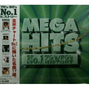 画像: MEGA HITS 70's・80's ナンバー・ワン・ヒストリー 【CD】 F0028-2-2
