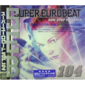 画像: $ SEB 104 Super Eurobeat Vol. 104 - Non-Stop Megamix (AVCD-10104)  原修正 Y12?