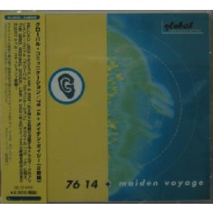 画像: $ GLOBAL COMMUNICATION / 76 14＋Maiden voyage (2CD) SBLCD5008 YYY3 後程済