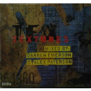 画像: $ Darren Emerson +  Alex Paterson / TEXtures (TXTRCD1) TEXTURES (MIX CDx2) Y10? 後程済