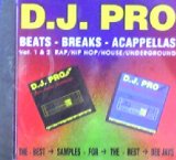 画像: D.J. PRO - BREAKS - ACAPPELLAS  CD/RMX 12710