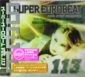 画像1: $ SEB 113 Super Eurobeat Vol. 113 - Non-Stop Megamix (AVCD-10113) Y? 