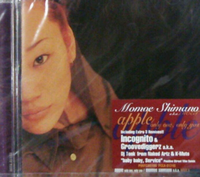 画像1: $【$3180】嶋野百恵 SHIMANO MOMOE / APPLE only one only one 【CD】 (PCCA-01248) F0042-2-2