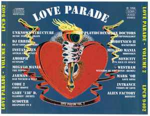 画像2: %% DJ D / Love Parade Volume 2 (LPCD 9402)【CD】F0319-1-1 最終